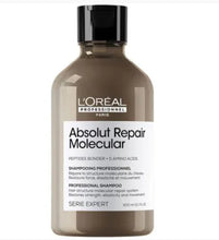 Cargar imagen en el visor de la galería, Shampoo absolut repair molecular 300 ml Loreal
