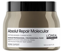 Cargar imagen en el visor de la galería, Mascara Absolut Repair Molecular 500 ml Loreal
