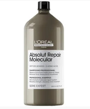 Cargar imagen en el visor de la galería, Shampoo absolut repair molecular 1500 ml Loreal
