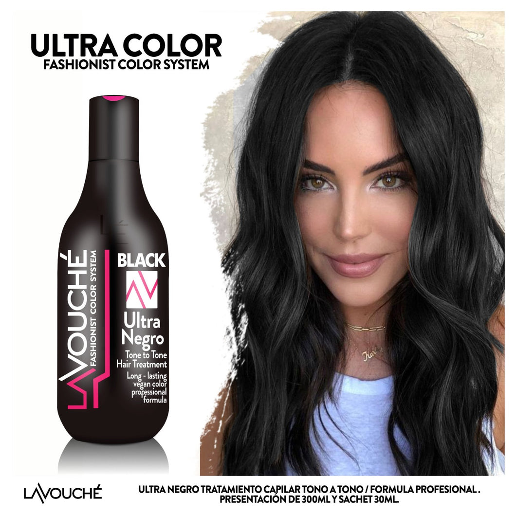 La Vouche Ultra Color negro 300 ml